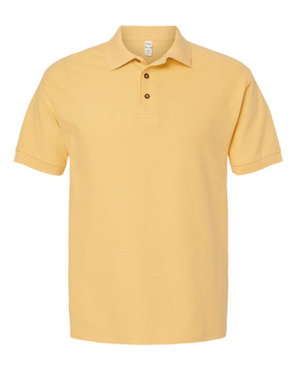 M&O Ring-Spun Piqué Polo 7002 #color_Pale Yellow