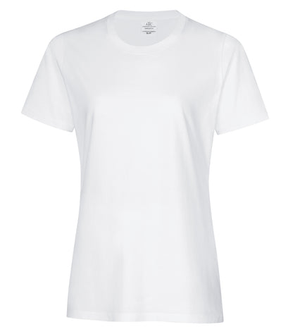 Atc Everyday Collection Everyday Ctn Ringspun Lds Tee ATC2000L #color_White