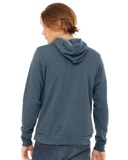 BELLA + CANVAS Sponge Fleece Hoodie 3719 #colormdl_Heather Slate