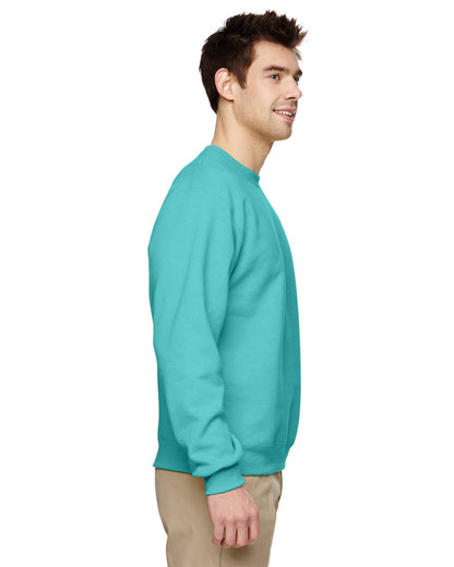 JERZEES Adult NuBlend® Fleece Crew 562 #color_SCUBA BLUE