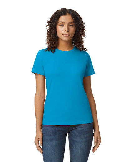 Gildan Ladies' Softstyle Midweight Ladies' T-Shirt G650L #color_SAPPHIRE