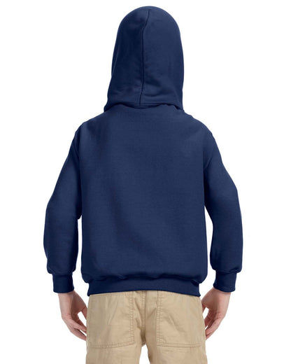 Gildan Youth Heavy Blend™ Hooded Sweatshirt G185B #color_NAVY