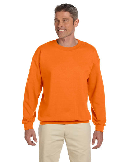 Gildan Adult Heavy Blend™ Fleece Crew G180 #color_S ORANGE