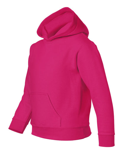 Gildan Heavy Blend™ Youth Hooded Sweatshirt 18500B #color_Heliconia