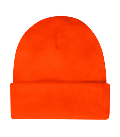 ATC WeRK Accsry Fleece Lined Knit Cuff Beanie WERK1207 #color_Orange