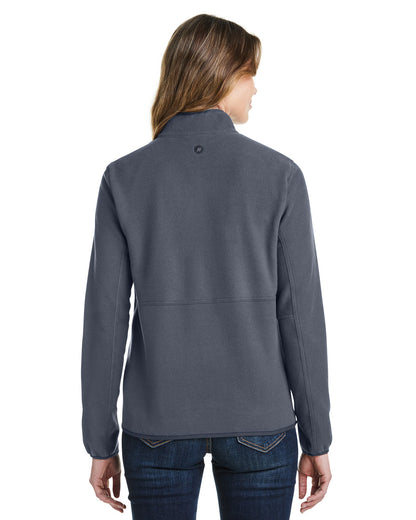 Marmot Ladies' Rocklin Half-Zip Jacket M12403 #color_STEEL ONYX