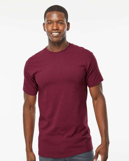 M&O Gold Soft Touch T-Shirt 4800 #colormdl_Maroon