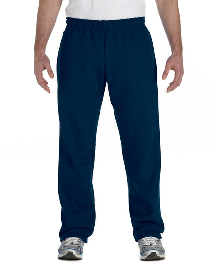 Gildan Adult Heavy Blend™ Adult Open-Bottom Sweatpant G184 #color_NAVY