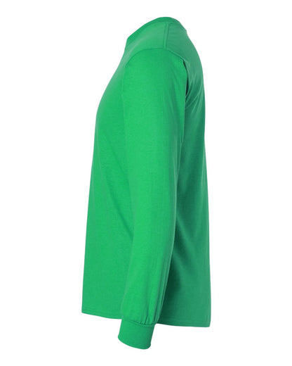 Gildan Ultra Cotton® Long Sleeve T-Shirt 2400 #color_Irish Green