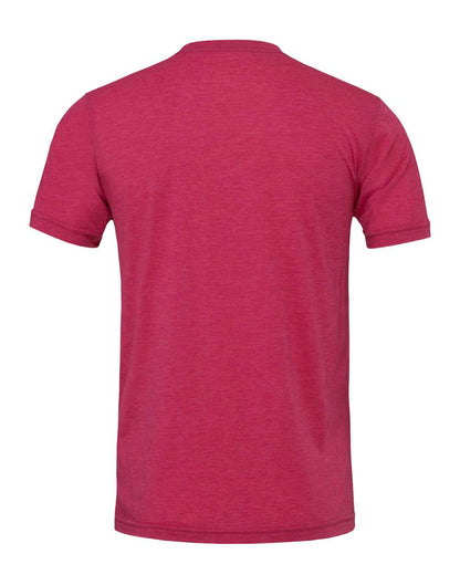 BELLA + CANVAS CVC Jersey Tee 3001CVC #color_Heather Raspberry