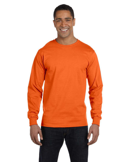 Gildan Adult Long-Sleeve T-Shirt G840 #color_ORANGE