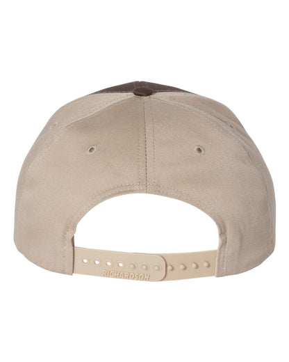 Richardson Twill Back Trucker Cap 312 #color_Brown/ Khaki