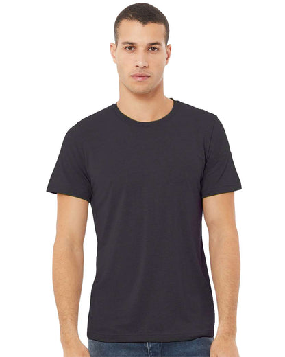 BELLA + CANVAS Triblend Tee 3413 #colormdl_Black Heather Triblend