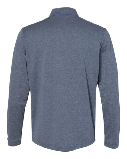 Adidas Lightweight Quarter-Zip Pullover A280 #color_Collegiate Navy Heather/ Carbon
