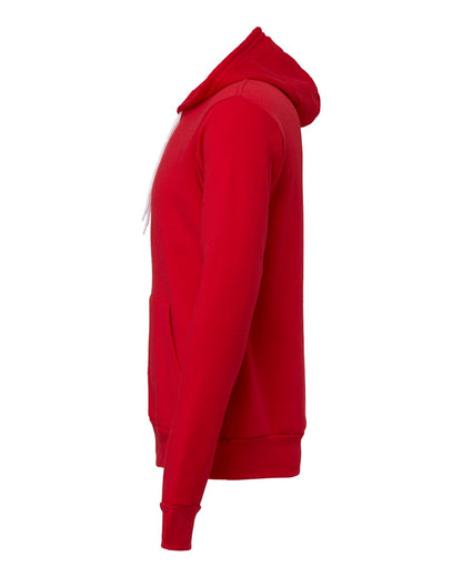 BELLA + CANVAS Sponge Fleece Hoodie 3719 #color_Red