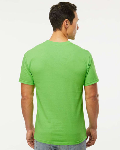 M&O Gold Soft Touch T-Shirt 4800 #colormdl_Vivid Lime