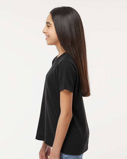 M&O Youth Deluxe Blend T-Shirt 3544 #colormdl_Black