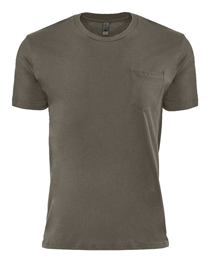 Next Level Unisex Pocket Crew 3605 #color_Heavy Metal