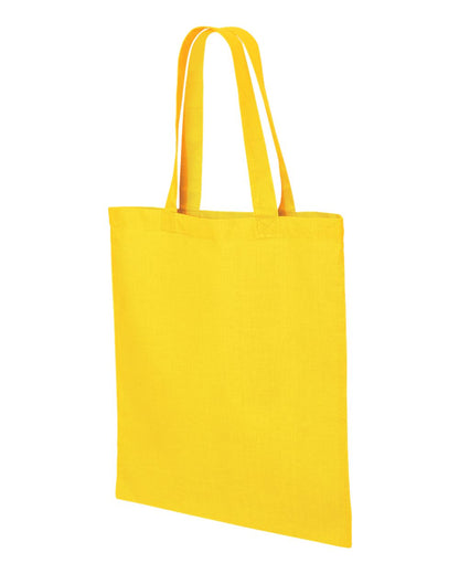 Q-Tees Economical Tote QTB #color_Yellow