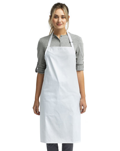 Artisan Collection by Reprime Unisex 'Colours' Recycled Bib Apron RP150 #color_WHITE