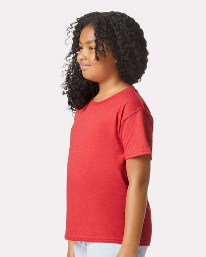 Gildan Softstyle® Youth CVC T-Shirt 67000B #colormdl_Red Mist