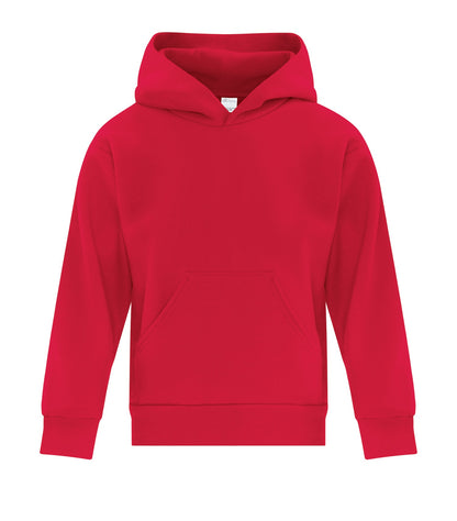 Atc Everyday Collection Everyday Fleece Yth Hooded ATCY2500 #color_Red