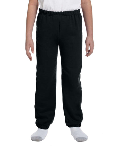 Gildan Youth Heavy Blend™ Sweatpant G182B #color_BLACK