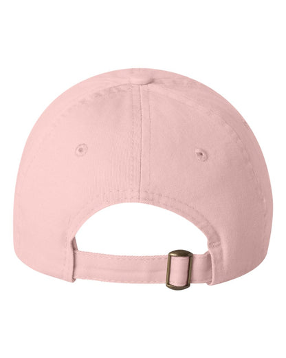 Valucap Small Fit Bio-Washed Dad Hat VC300Y #color_Pink