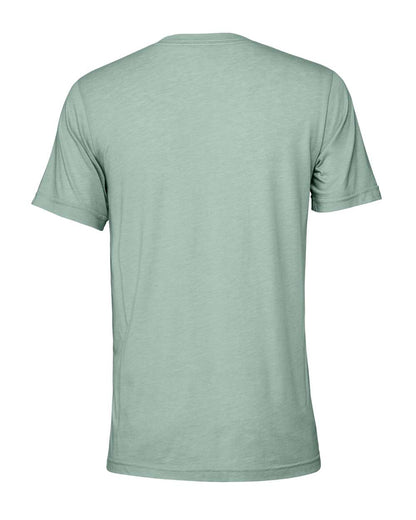 BELLA + CANVAS Triblend Tee 3413 #color_Dusty Blue Triblend