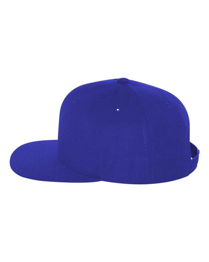 YP Classics Premium Flat Bill Snapback Cap 6089M #color_Royal Blue