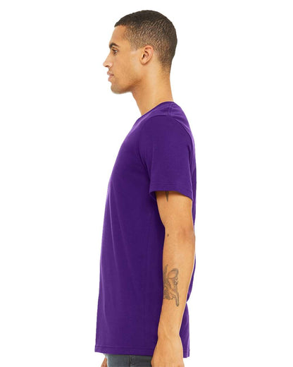 BELLA + CANVAS Jersey Tee 3001 #colormdl_Team Purple