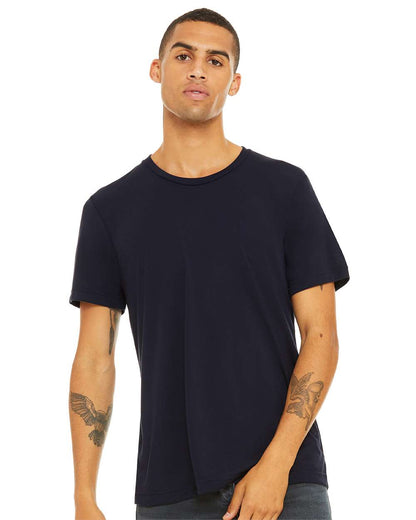 BELLA + CANVAS Triblend Tee 3413 #colormdl_Solid Navy Triblend