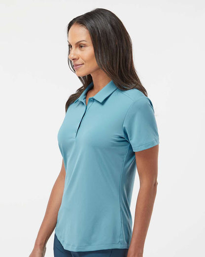 Adidas Women's Ultimate Solid Polo A515 #colormdl_Hazy Blue