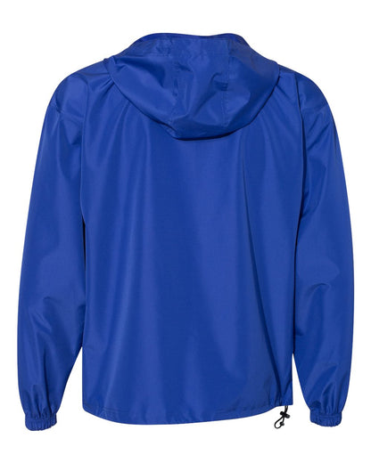 Champion Hooded Packable Quarter-Zip Jacket CO200 #color_Royal Blue