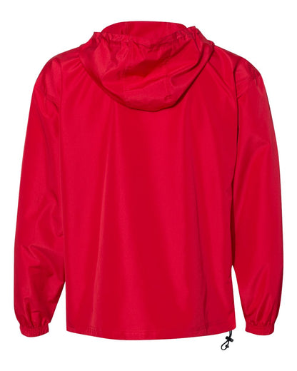 Champion Hooded Packable Quarter-Zip Jacket CO200 #color_Scarlet
