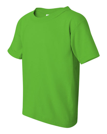 Gildan Heavy Cotton™ Youth T-Shirt 5000B #color_Electric Green