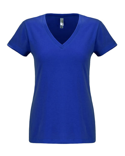 Next Level Apparel Ladies' Sueded V-Neck T-Shirt N6480 #color_ROYAL