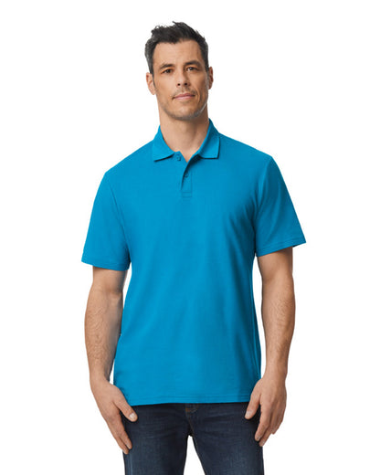 Gildan Men's Softstyle Double Pique Polo G648 #color_SAPPHIRE