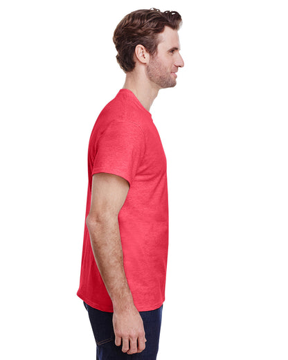 Gildan Adult Heavy Cotton™ T-Shirt G500 #color_HEATHER RED