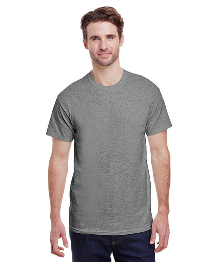 Gildan Adult Heavy Cotton™ T-Shirt G500 #color_GRAPHITE HEATHER