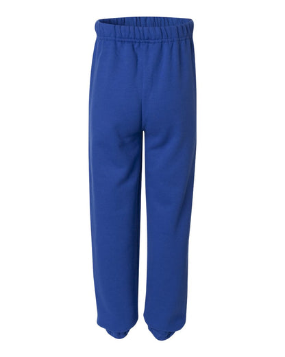 JERZEES NuBlend® Youth Sweatpants 973BR #color_Royal