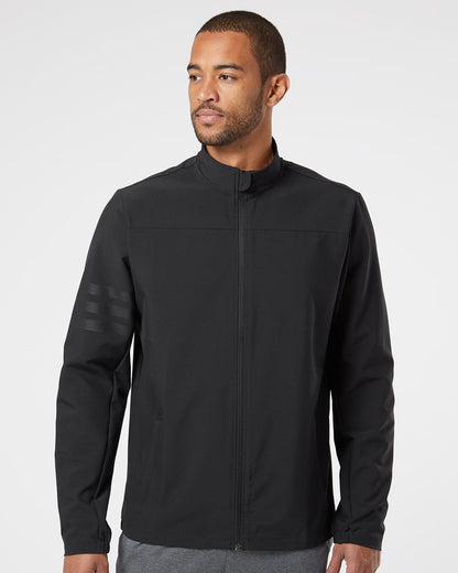 Adidas 3-Stripes Full-Zip Jacket A267 Adidas 3-Stripes Full-Zip Jacket A267