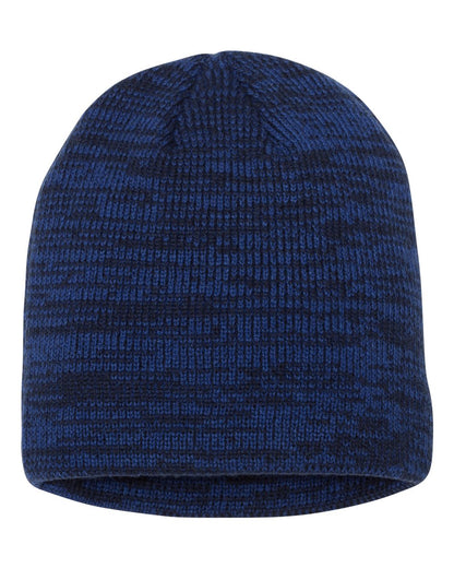 Sportsman 8" Marled Beanie SP03 #color_Royal/ Navy