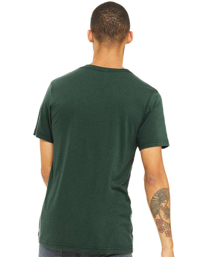 BELLA + CANVAS Triblend Tee 3413 #colormdl_Solid Forest Triblend