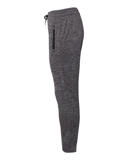 Burnside Performance Fleece Joggers 8801 #color_Heather Charcoal
