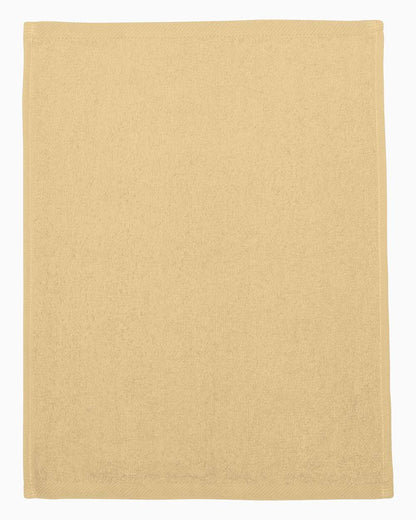 Q-Tees Hemmed Fingertip Towel T600 #color_Natural