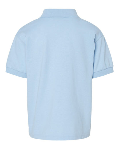 Gildan DryBlend® Youth Jersey Polo 8800B #color_Light Blue