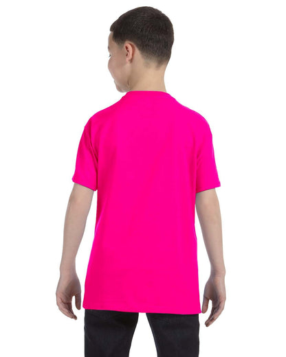 Gildan Youth Heavy Cotton™ T-Shirt G500B #color_HELICONIA