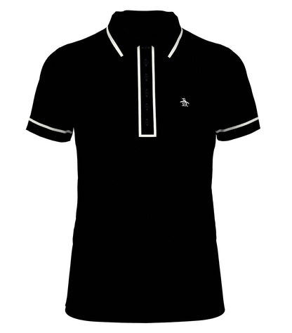 Original Penguin Veronica Ladies Polo OGKSE048 #color_Caviar Black