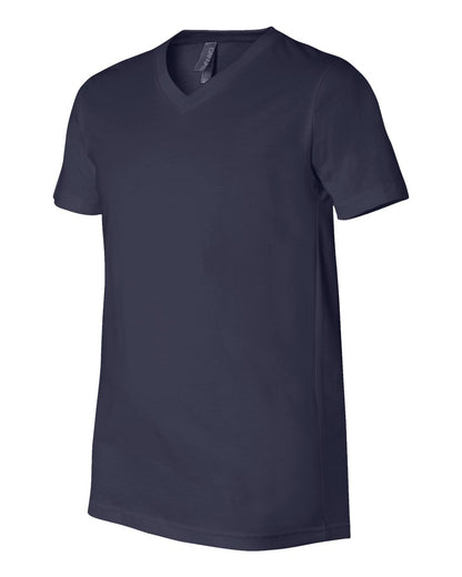 BELLA + CANVAS Jersey V-Neck Tee 3005 #color_Navy